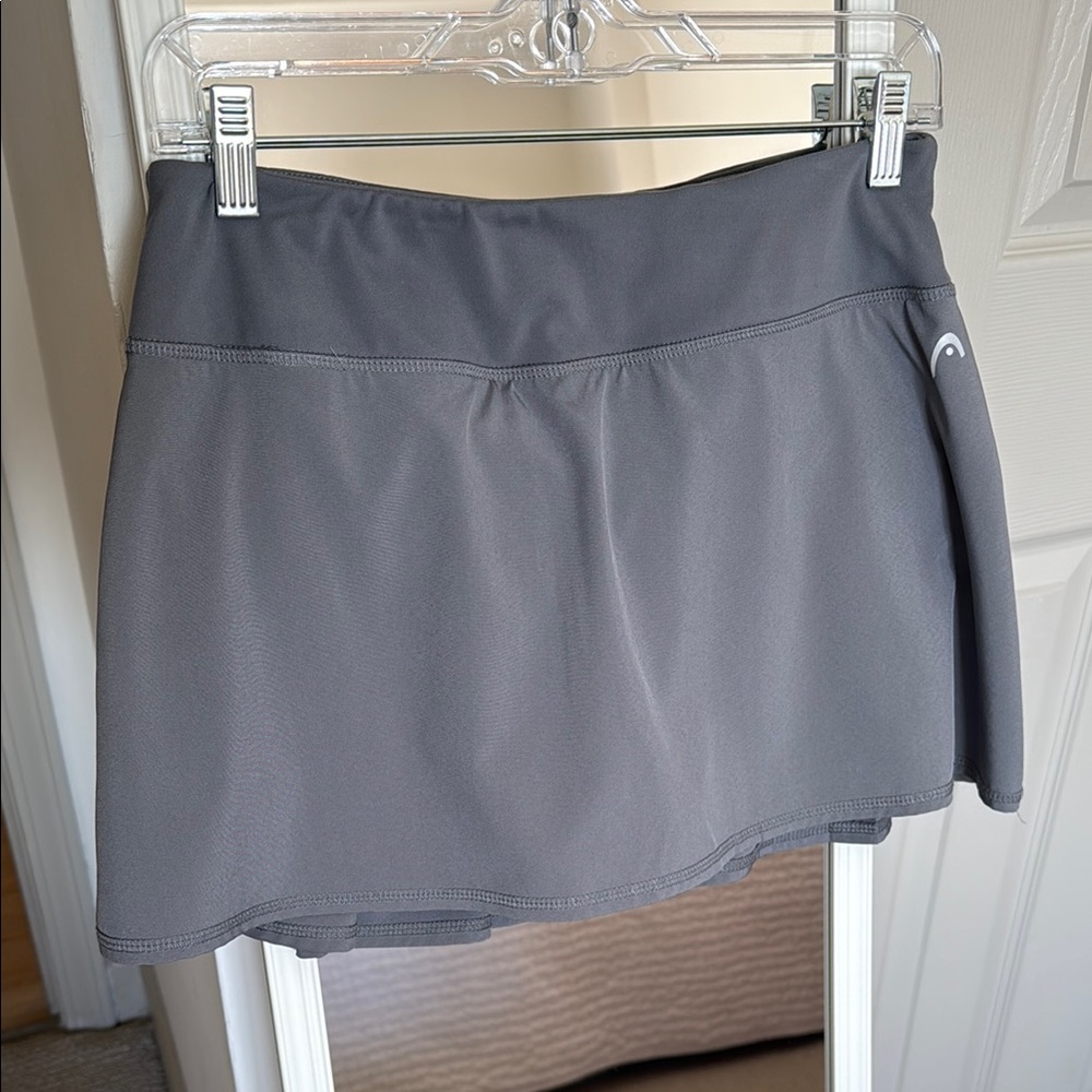Gray Athletic Skort